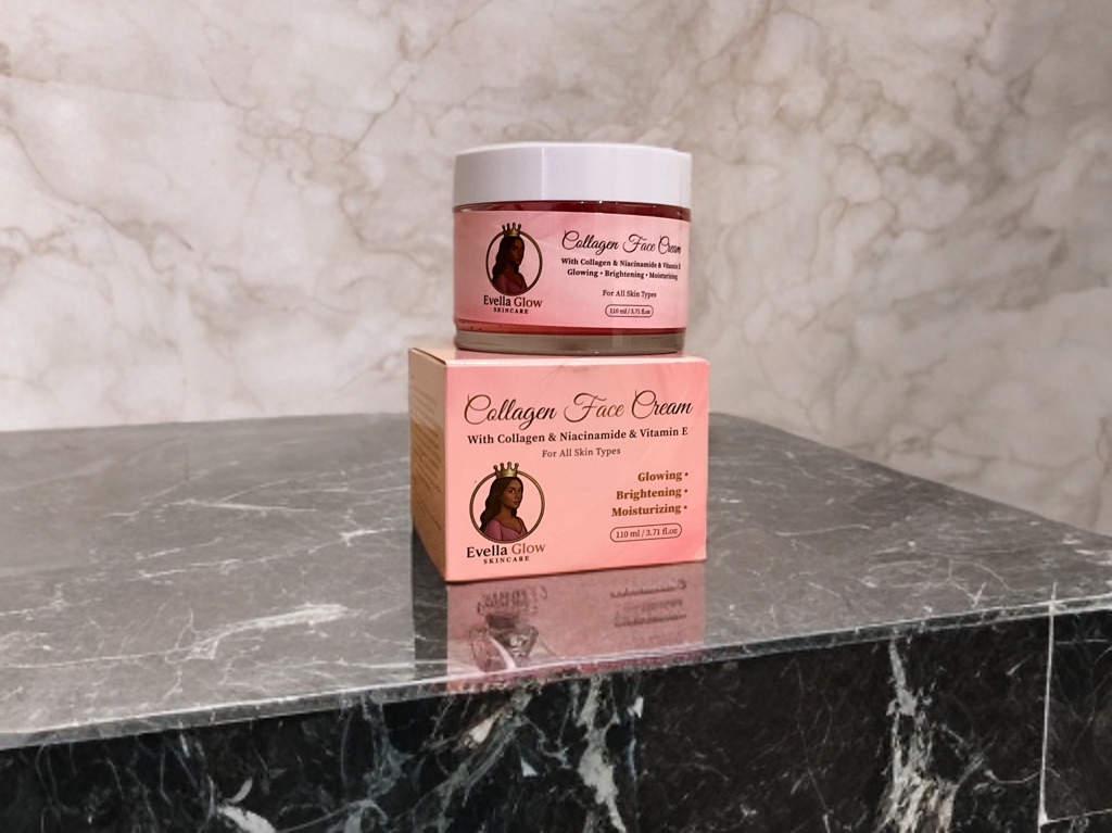 Evella Glow Collagen Cream – Dark Spot Treatment & Brightening | Buy 1 Get 2nd 50% OFF 🔥