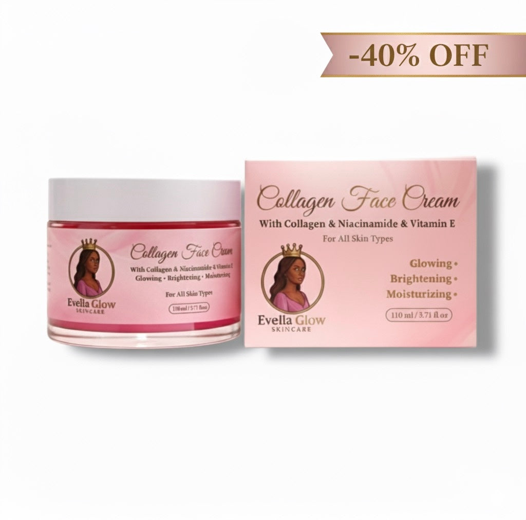 Evella Glow Collagen Face Cream – Glowing, Brightening & Moisturizing