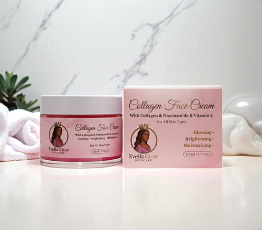 Evella Glow Collagen Face Cream – Glowing, Brightening & Moisturizing (Free Delivery)