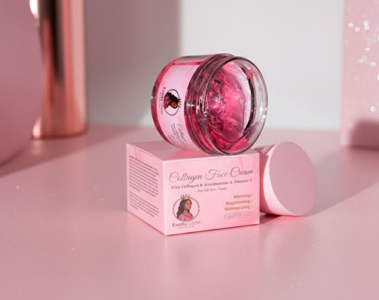 Evella Glow Collagen Face Cream – Glowing, Brightening & Moisturizing (Free Delivery)