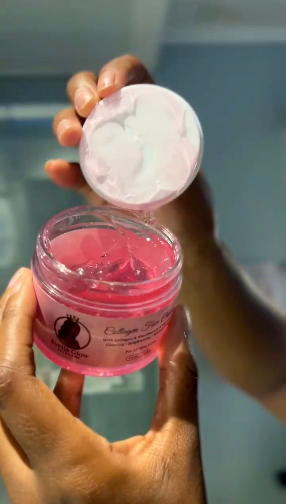 Evella Glow Collagen Face Cream – Glowing, Brightening & Moisturizing