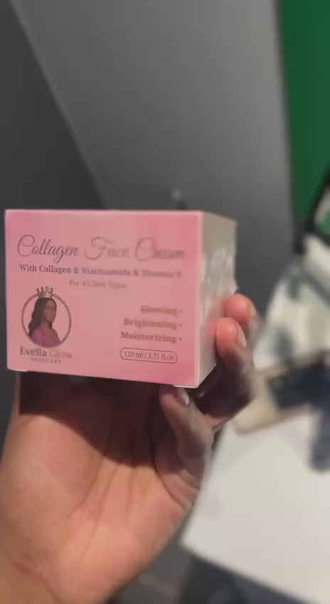 Evella Glow Collagen Face Cream – Glowing, Brightening & Moisturizing